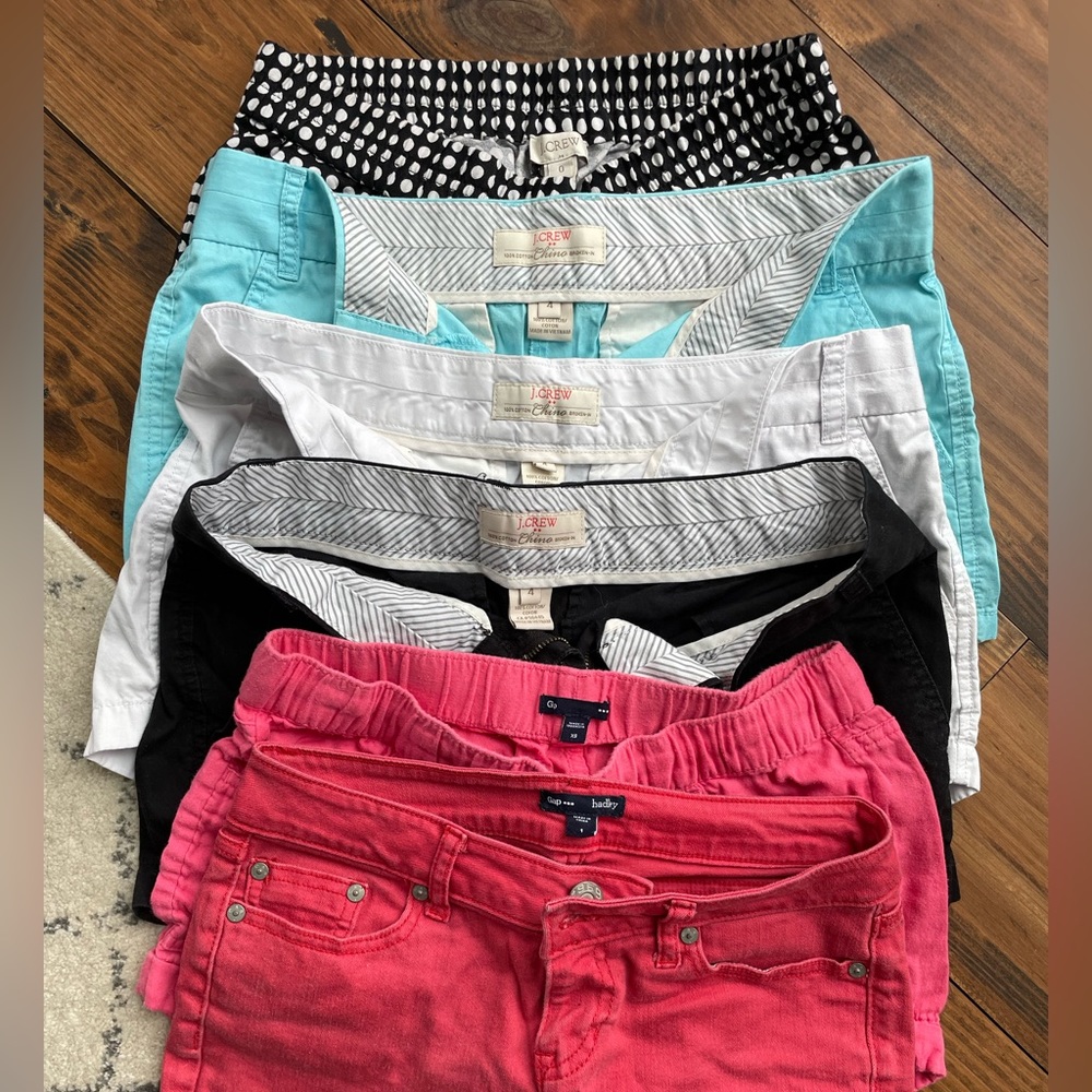 Bundle of JCrew and gap shorts 1-4